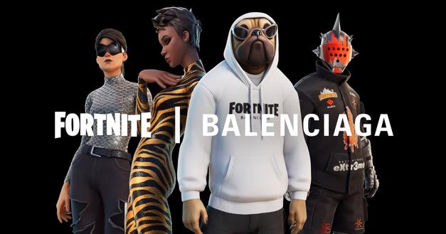 Nueva colaboración de Fortnite con Balenciaga 
