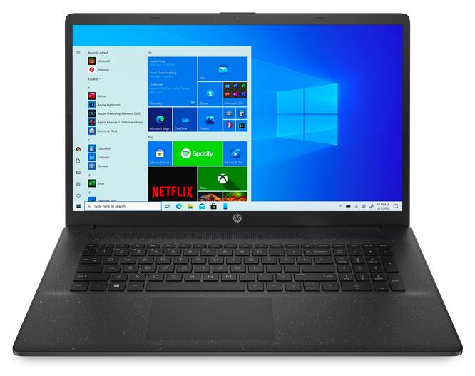 HP 17-cn0510nf, Ultrabook 17" noir Windows 11 polyvalent léger rapide et fin Tiger Lake Iris Xe (699€)