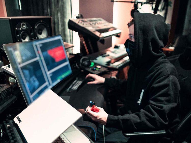 British-Norwegian DJ Alan Walker on his new laptop collaboration