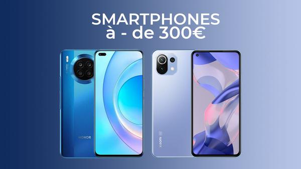 Deux smartphones à moins de 300€ ! 