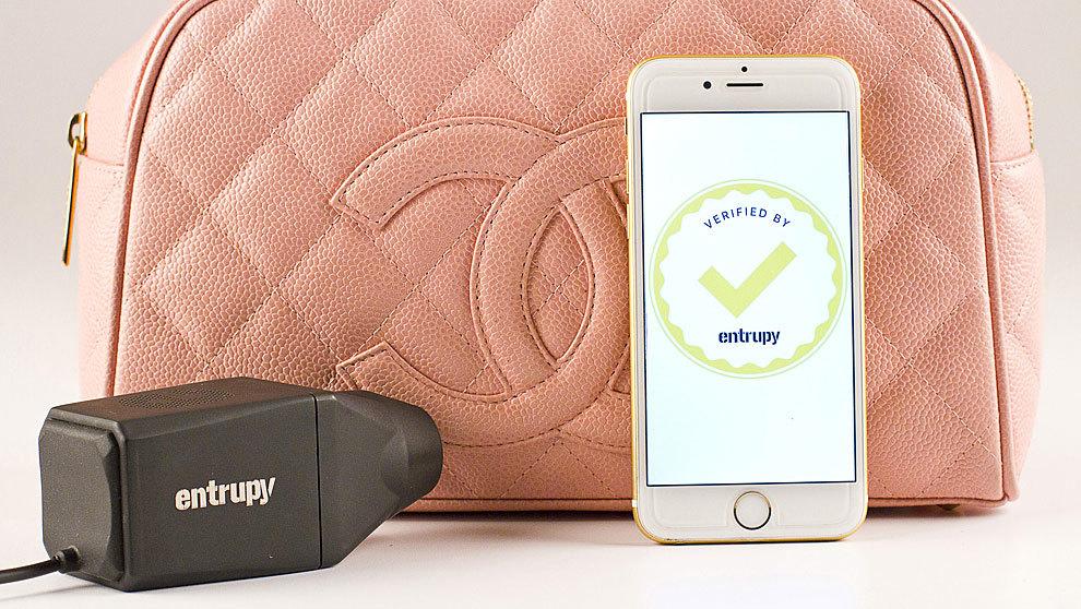 Stop falsifications: Entrupy verifies the authenticity of brand bags