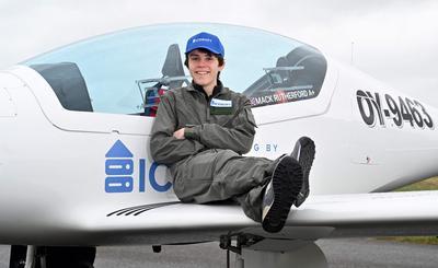  Aviation: a young pilot completes a solo world tour in Belgium |  Arabnews en