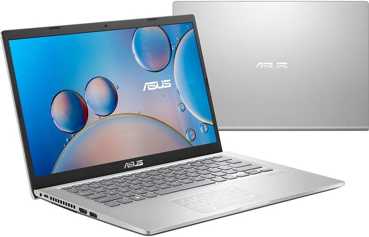 Asus Vivobook S415JA-EB1427T, Ultrabook 14" argent léger rapide et fin avec Quad Core i5, SSD et NumberPad (579€)