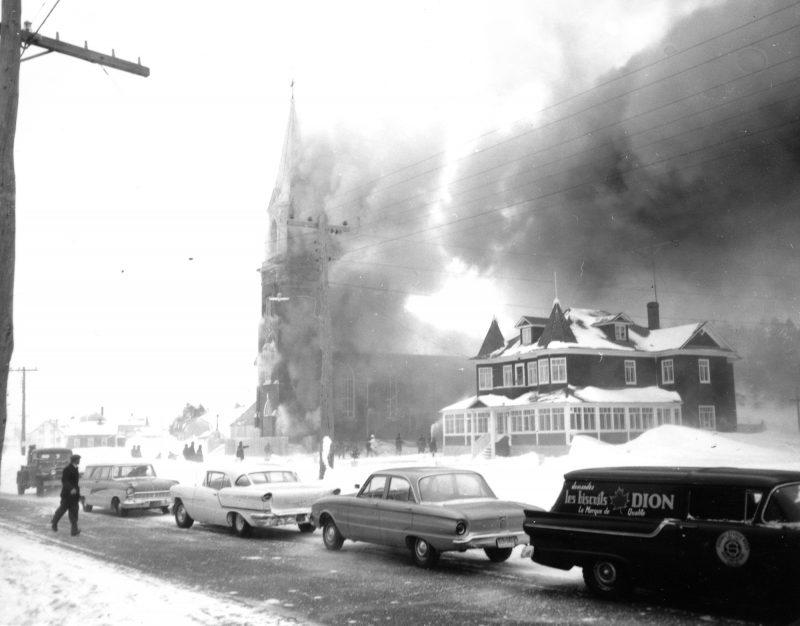 Ephemerides of December 27: the Hotel Matane destroyed by flames in 1971