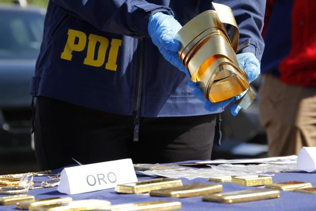 "Operación Rey Midas": Capturan a banda por contrabando de oro de alta pureza extraído ilegalmente