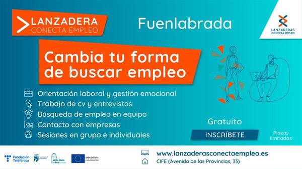 FUENLABRADA | ¿Buscas trabajo? Últimas plazas disponibles para la Lanzadera Conecta Empleo de Fuenlabrada