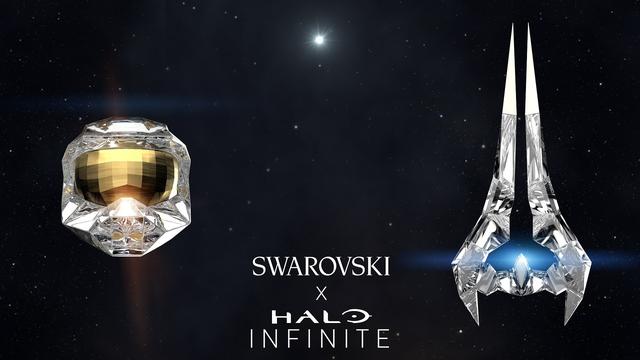 Halo will shine with the fine Swarovski crystals