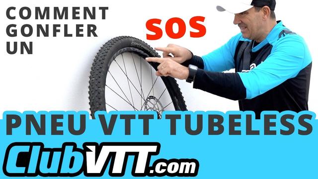 Comment gonfler son pneu tubeless ?