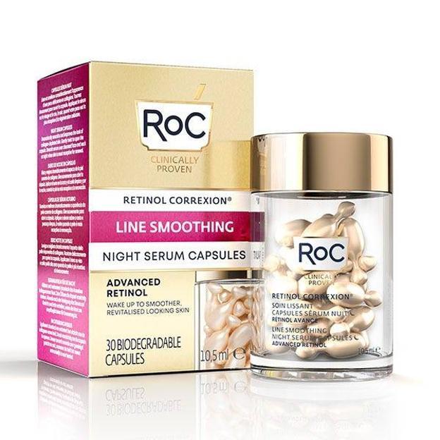 These are retinol capsules that rejuvenate the skin drastically for a radiant face and without wrinkles that appear 10 years less
