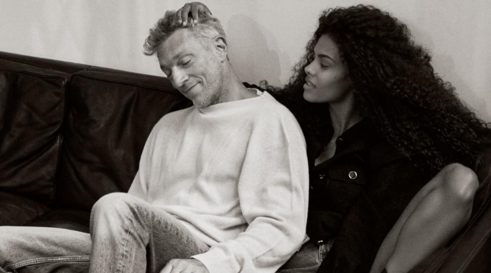  Telva Tina Kunakey and Vincent Cassel.  "For us comfort is a state of mind"