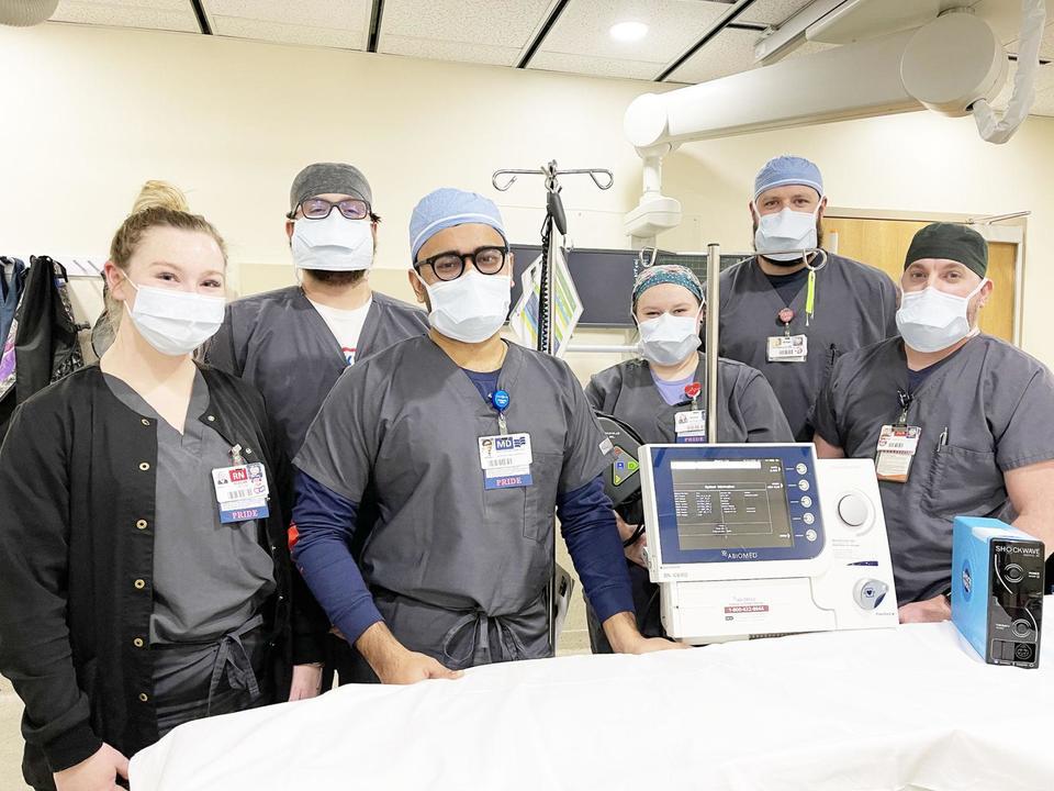 Complex coronary intervention performed by Batesville cardiologist