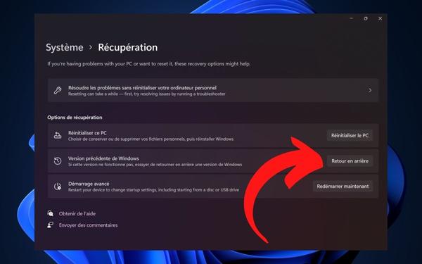 Windows 11 : comment désinstaller la Preview et repasser sur Windows 10 ?