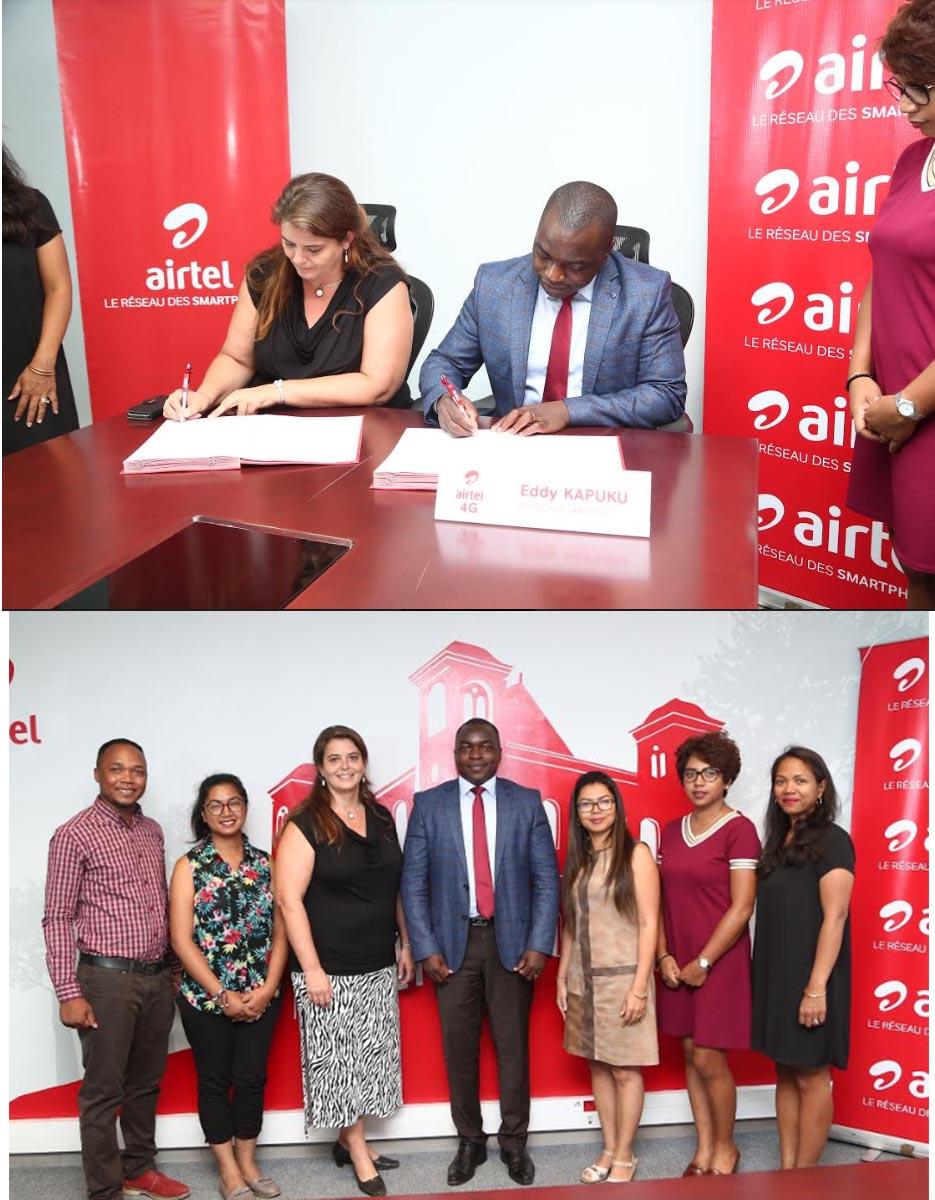 Renouvellement du partenariat entre Airtel Madagascar et Mobile Hilfe Madagascar pour la promotion de la santé pour tous 
