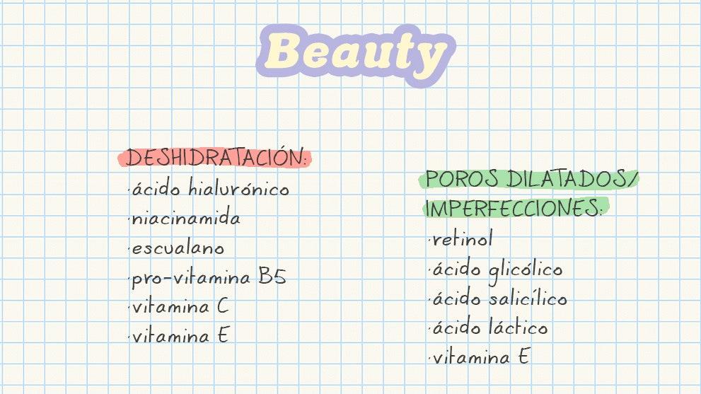 Beauty active ingredients for skin care: which ones to choose according to my concern?