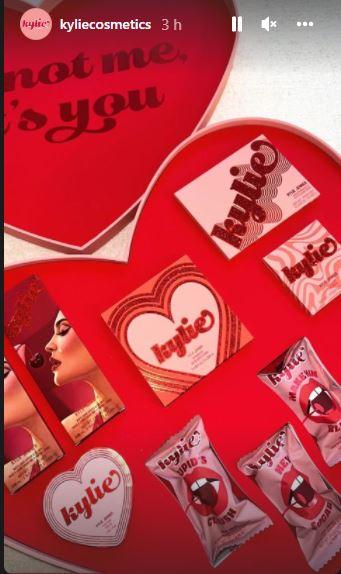 ¡Nueva colección! Kylie Jenner comparte los cosméticos inspirados en San Valentín