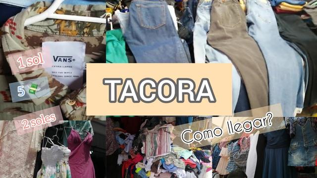 How to get to Tacora, the paradise of vintage clothes in Lima?