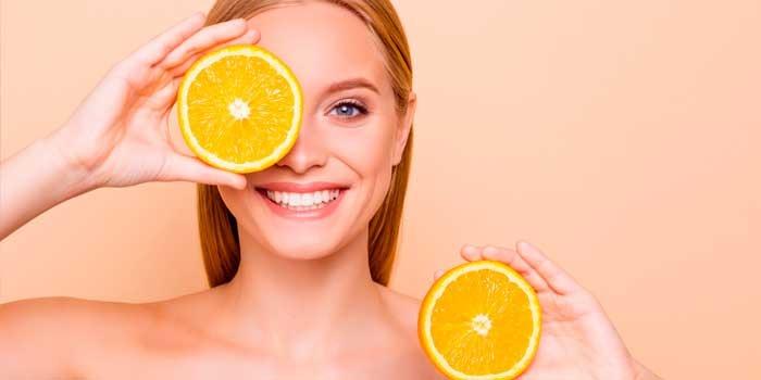 Vitamin C on the skin