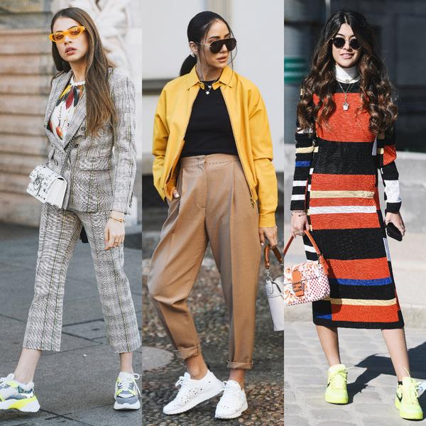 How to create the perfect ‘look’ with more daring sports shoes