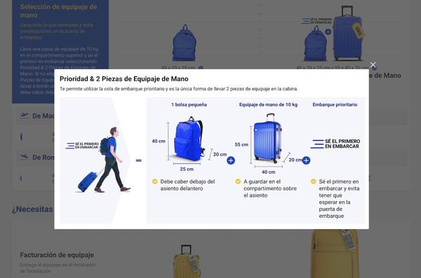This is the hand luggage that you can carry with Ryanair
