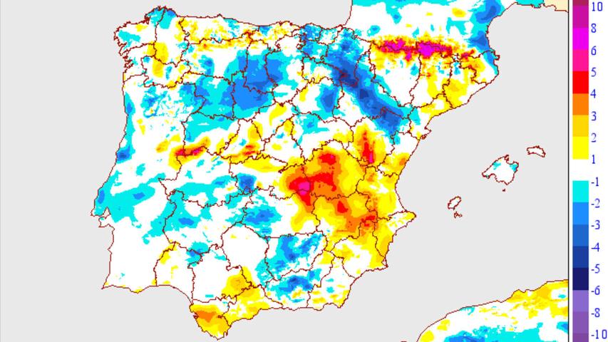Llega la 'cebolla' meteorológica a España: extremos de frío y calor hasta el fin de semana