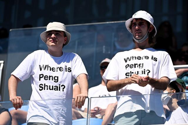 ‘¿Dónde está Peng Shuai?’: camisetas en apoyo a la tenista china, prohibidas en el Abierto de Australia 