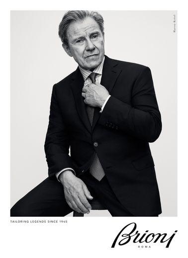 Brioni calls on Harvey Keitel for his new campaign