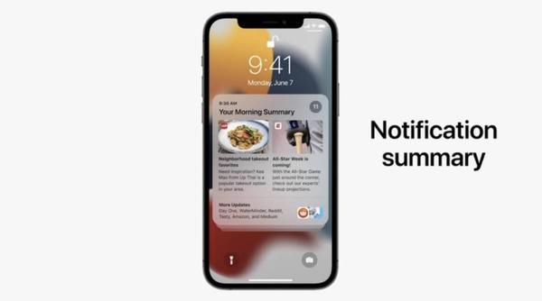 iOS 15 : Activer le résumé des notifications sur iPhone 