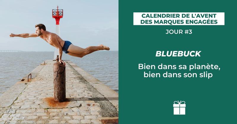 Advent #3.Bluebuck: underwear, socks and swimming shorts in organic and recycled materials