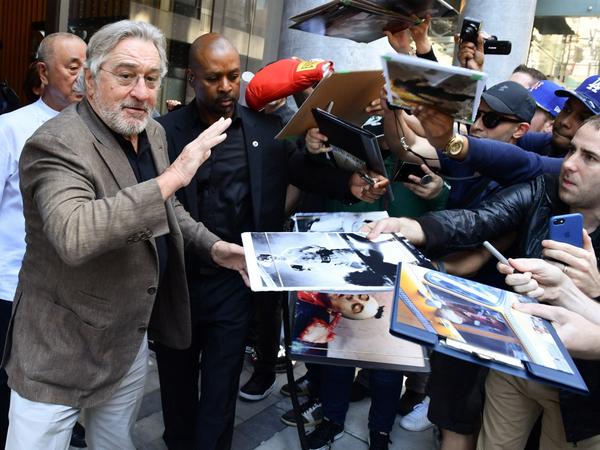 This is just the latest news for the that Robert De Niro would like to be in the news 