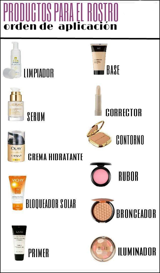 ¿En qué orden se aplican los productos de maquillaje?