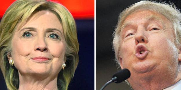 Clinton vs Trump: The battle is also played on the candidates look