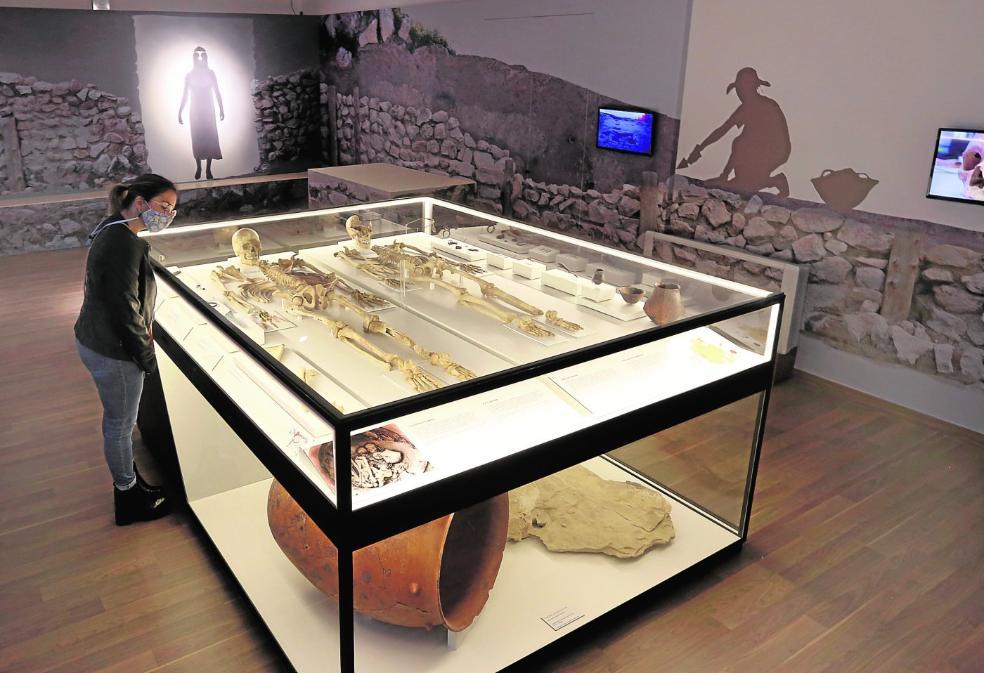 Los restos de La Almoloya, al descubierto en el Museo de la Ciudad de Mula