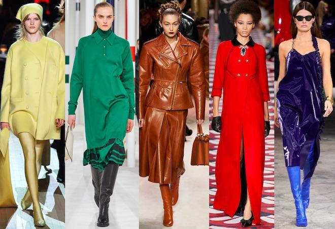 Colors that will be trend in autumn-winter according to haute couture