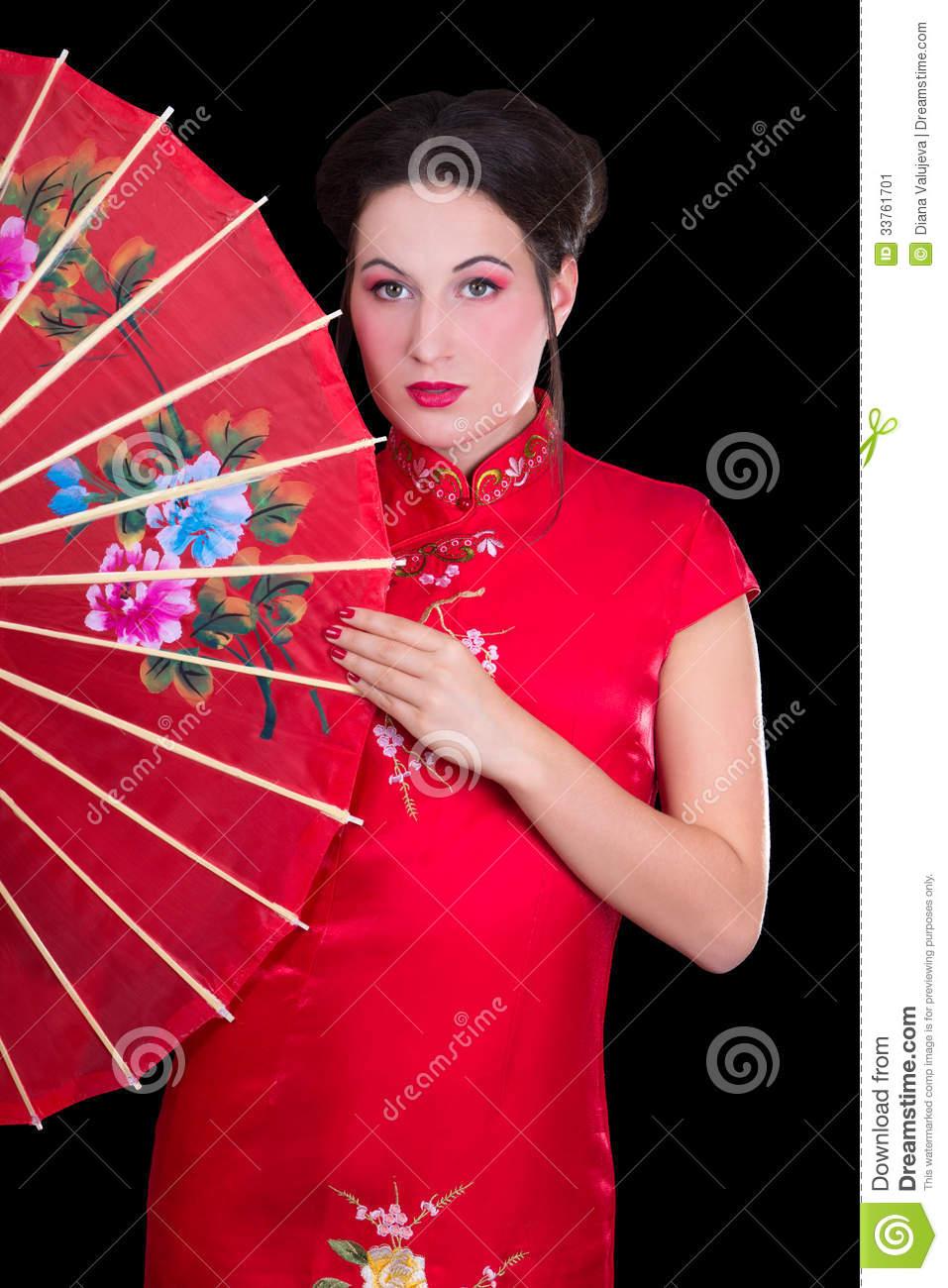 Viste como una geisha 