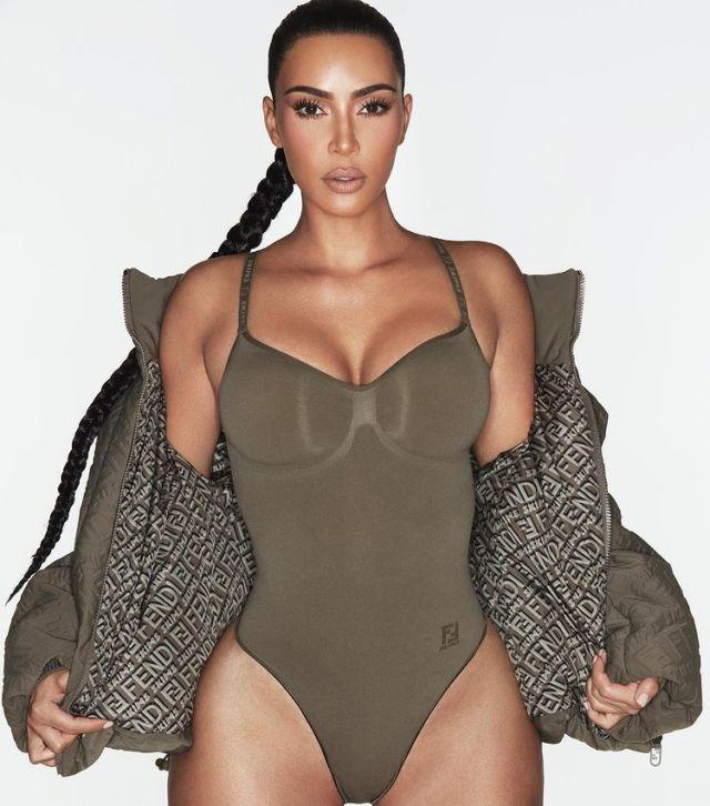 Fendi and Skims, Kim Kardashian's shapewear brand, unveil an eventful collaboration