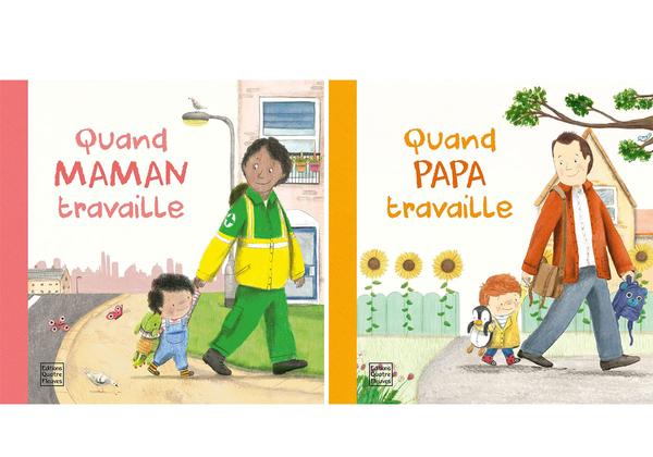 IDBOOX IDBOOX Quand Papa travaille, Quand Maman travaille 2 livres pour dialoguer sur vos journées 