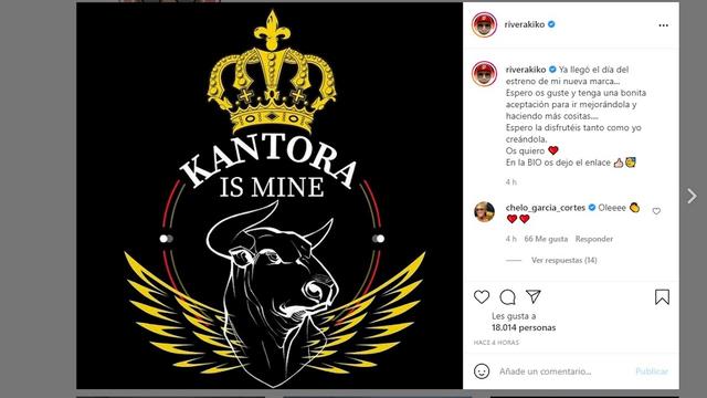 Kiko Rivera presenta su nueva marca de ropa, Kantora is mine 