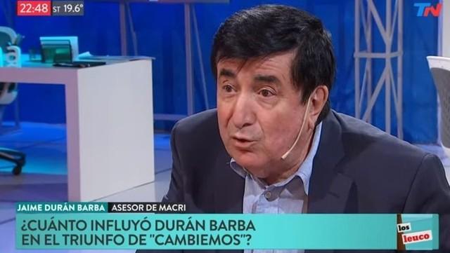 Anticipo: 15 definiciones de Jaime Durán Barba, el gurú electoral de Mauricio Macri 