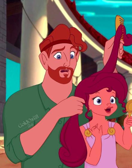 L'artiste Oksana Pashchenko métamorphose les princes Disney en pères accomplis