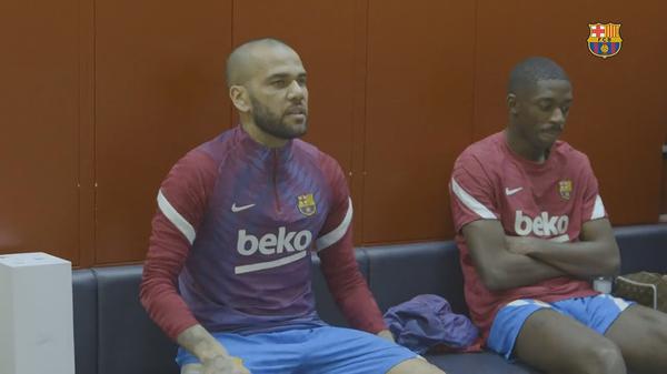 Dani Alves's viral speech to the locker room: "You are here"