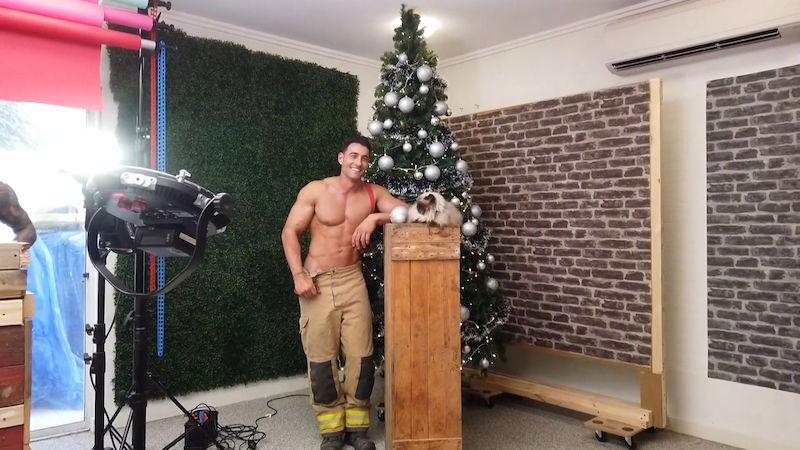 Australian firefighters have revealed their sexy bodies for a charity calendar