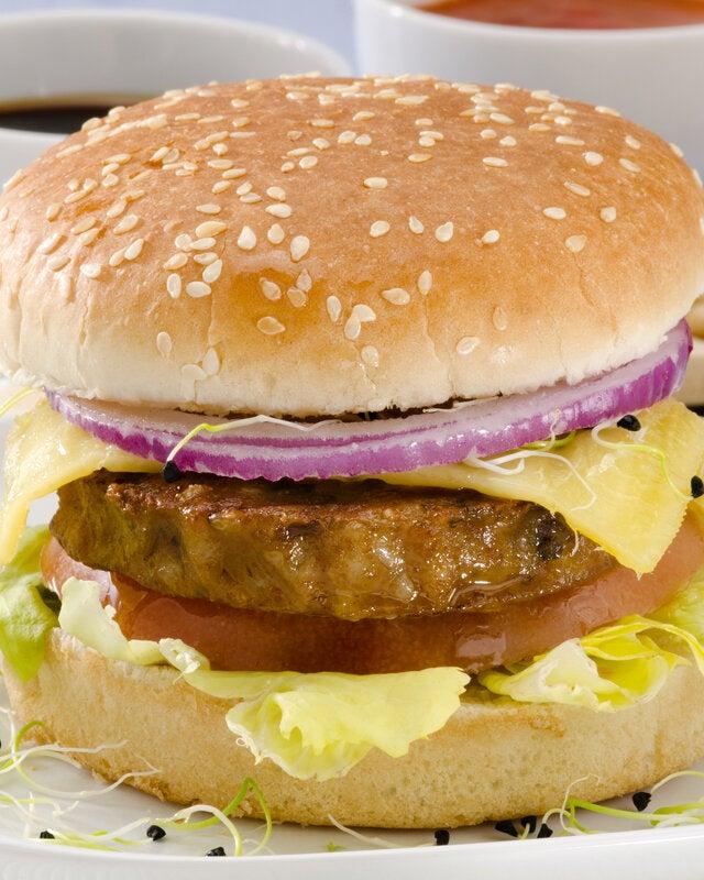 Receta de hamburguesa de soya vegana y deliciosa - Mejor con Salud 