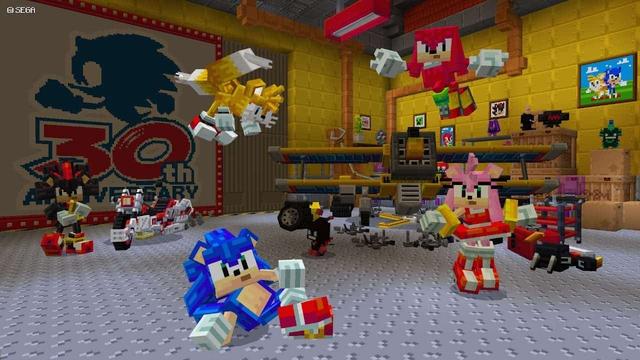 Sonic s’invite dans Minecraft avec un DLC (et c’est très réussi !) 