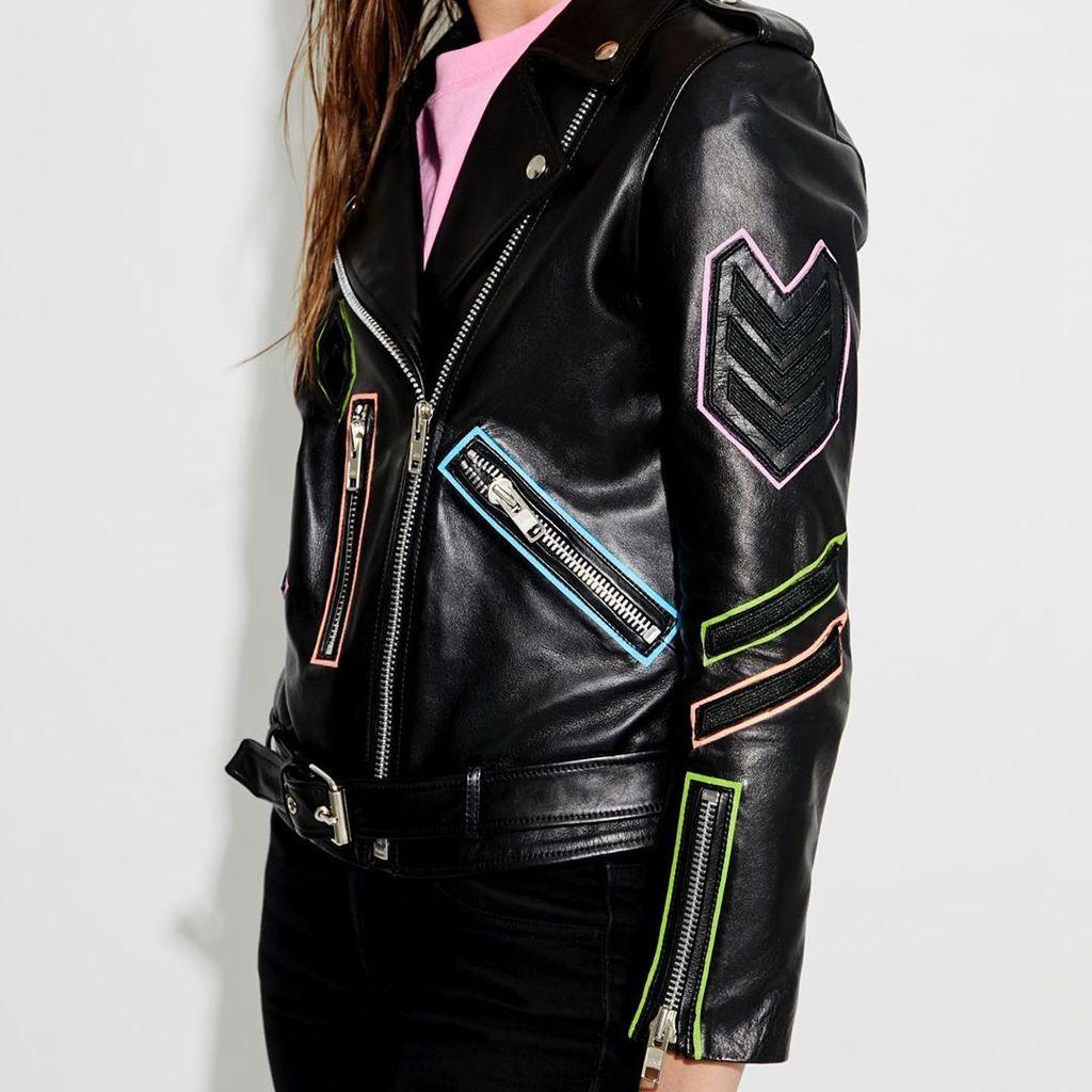 The reinvention of the leather jacket