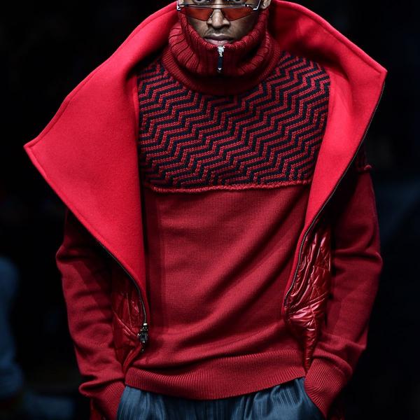 At Milan Men's Fashion Week, the trend is for recycled fabrics and the figure of the shepherd