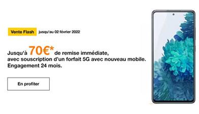 Samsung Galaxy S20 FE : Profitez de la vente flash Orange et obtenez ce Smartphone 5G à seulement 1€ 