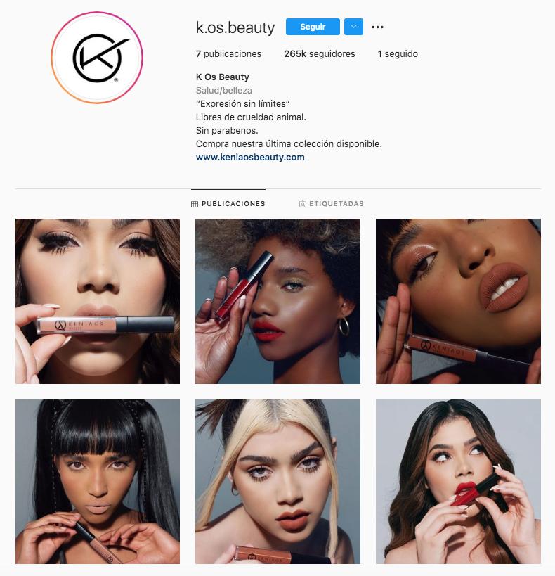 Te contamos todo sobre la nueva línea de maquillaje «Kenia Os Beauty»