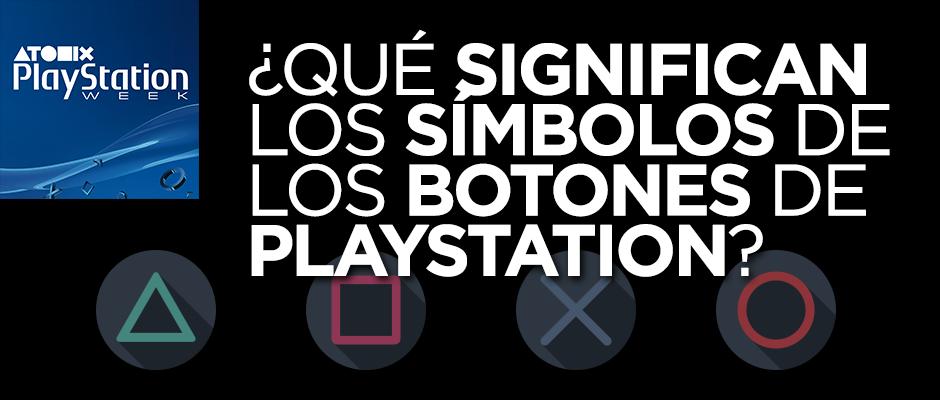 ¿Qué significan los botones de PlayStation?