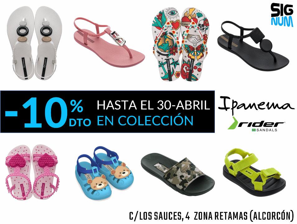 Nueva colección de chanclas y sandalias para mujer y niños en SIGNUM FIT Alcorcón