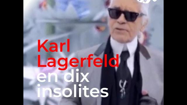 Mode Karl Lagerfeld aux enchères : l'homme derrière l'icône